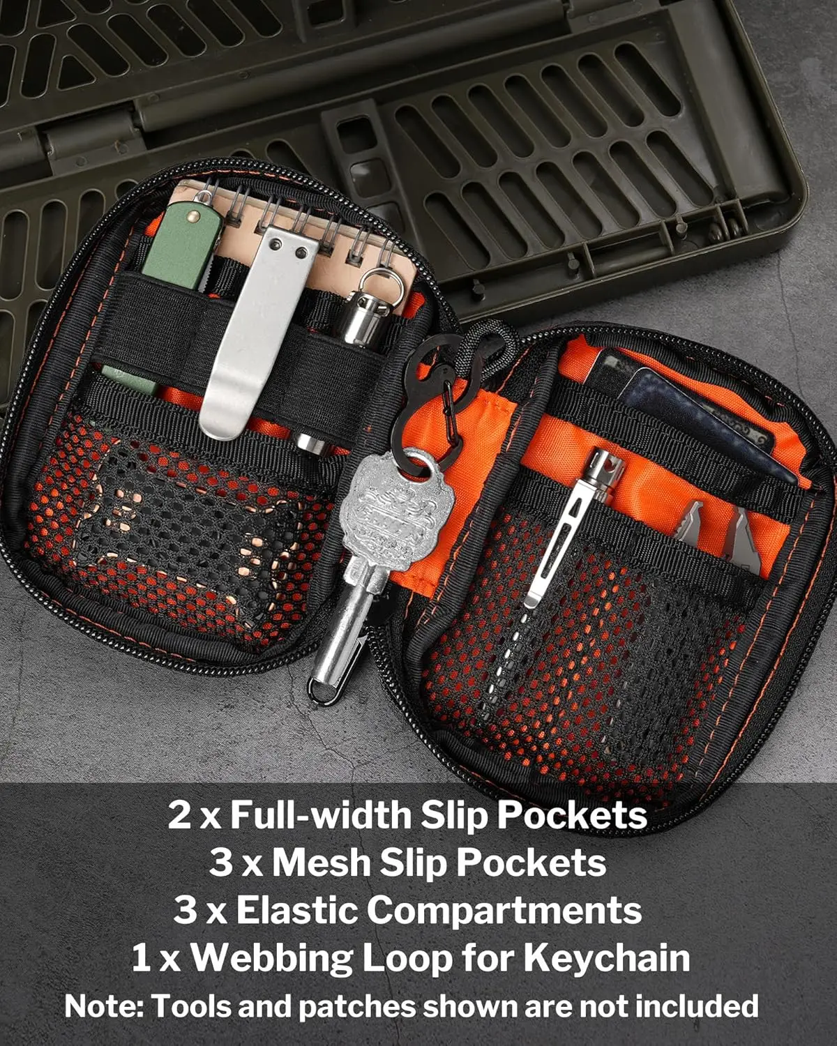 VIPERADE VE31 Small EDC Pouch, - đánh giá và giá Edc Able Carry