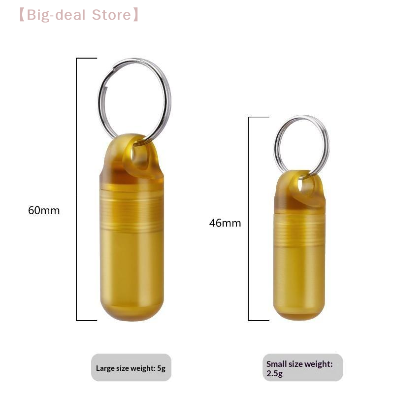 【M】Small PEI Pill Bottle Multi - đánh giá và giá Edc Pill Carry