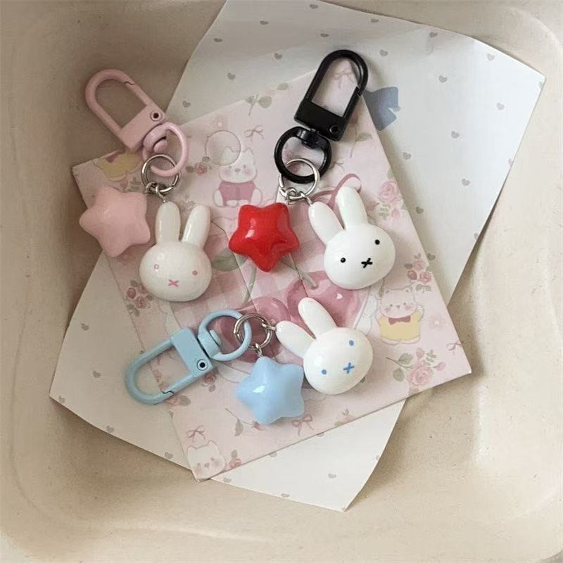 Kawaii Miffy Keychain Cute Rab - đánh giá và giá Carabiner Keychain