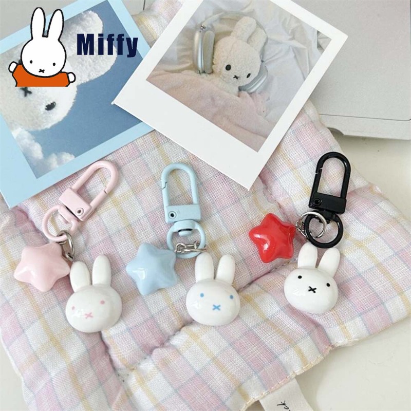 Kawaii Miffy Keychain Cute Rab - đánh giá và giá Carabiner Keychain