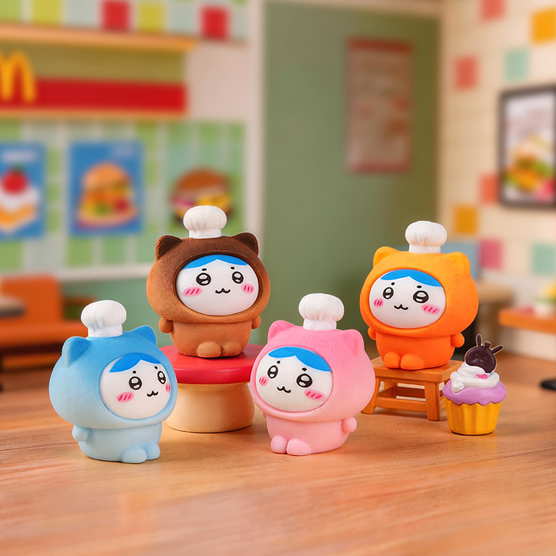 Kawaii Hachiwera Chef Cosplay  - đánh giá và giá Carabiner Keychain