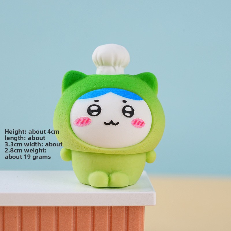 Kawaii Hachiwera Chef Cosplay  - đánh giá và giá Carabiner Keychain