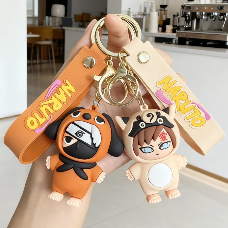 New Cartoon Naruto Q-version K - đánh giá và giá Carabiner Keychain