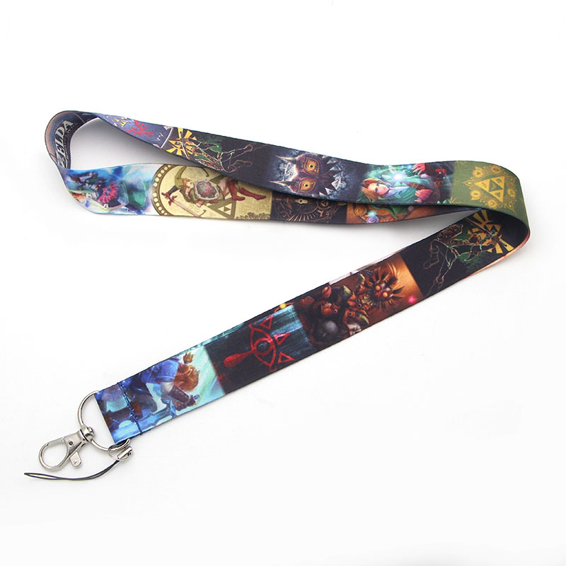 Cartoon Game Lanyards for Key  - đánh giá và giá Carabiner Keychain